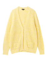 [L]スプリングカーディガン/ブルー系(492)