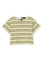 [L]マルチボーダープルオーバー/イエロー系(330)