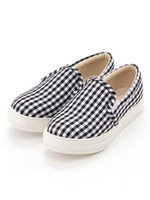 【3/12　ヒルナンデス掲載】キャンバススリッポンスニーカー/ネイビー