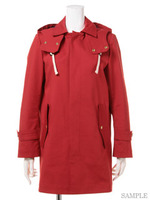 【BED＆BREAKFAST】Standard　Stand　Fall　Collar　Coat/NAVY