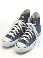 【CONVERSE】コンバース キャンバス オールスター ハイカットスニーカー/NAVY