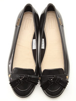 【HUNTER】ハンター ドライコット レインフラットシューズ/BLACK