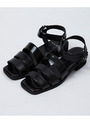 【IKUMI】RUBBER SANDAL/WHITE