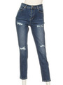 【ROSE BUD】5-PKT BOY'S STRAIGHT PANTS/DAMAGE WASH