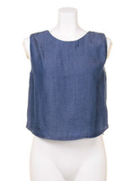 【ROSE BUD】SLEEVELESS BACK ZIP P/O/ONE WASH