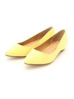 インヒールポインテッドシューズ/グリーン系(020)