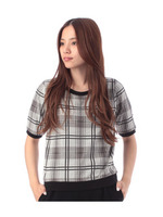 オーバーチェックコンパクトプルオーバー/ブラック(119)