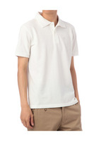 カラーポロシャツ/ホワイト(001)