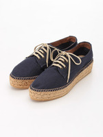 キャンバスジュートシューズ/シルバー