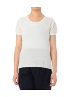 クルーネックニットプルオーバー/レッド系(062)