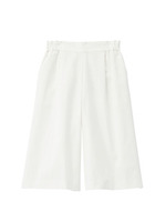 クロップドガウチョパンツ/ホワイト(002)