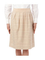 シャイニーボーダースカート/ネイビー(493)