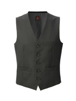 シャドーランダムヘリンボンドレスベスト/ブルー系(094)