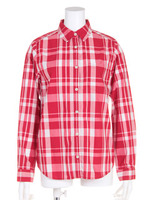 シャンブレーチェック/レッド