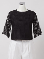 スクエアレース　プルオーバー/サックス