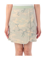 デザインラップスカート/カーキ系(129)