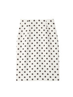 ドットタイトスカート/ブラック(119)