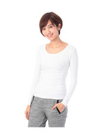ドライゾーン長袖Tシャツ/ホワイト(001)