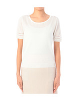 ピンタックニット/ネイビー(093)