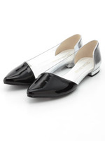 フイルムコンビパンプス/花柄