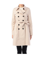 フレアトレンチコート/ライトベージュ(051)