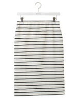 ボーダーストレートスカート/IVR