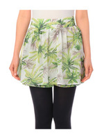 ボタニカルプリントキュロットパンツ/ピンク系(571)