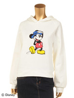 ミッキー裏毛PO/杢GRY