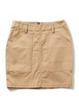 ミリタリーワークスカート/ベージュ