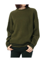 ライン入りプルオーバニット/ネイビー(093)