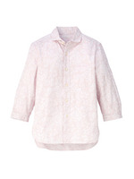 ランダムジャカードシャツ/ブルー(492)