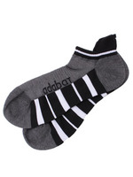 ランダムボーダーソックス/グレー系(101)