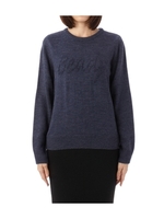 ロゴジャカードニットプルオーバー/グレー系(012)