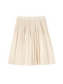 消しプリーツフレアスカート/ナチュラル(650)