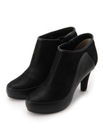 切り替えショートブーツ/ブラック(019)