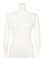 前身リブシンプルニット/ライトブルー