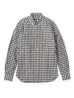 ギンガムチェック ボタンダウンシャツ/ネイビー(293)