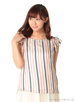 ストライプBL/アカ