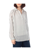 ストライプスキッパーシャツ/オフホワイト(303)