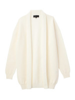 アンゴラ混ドルマンカーディガン/ベージュ(052)