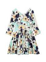 Supreme.La.La フラワーフィット&フレアワンピース/ライトグリーン(021)