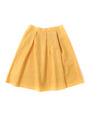 【Set Fair対象】【期間限定価格】タックフレアスカート/イエロー