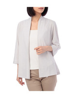 ニットトッパーカーデンガン/ライトグレー(011)