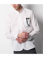 ペルヴィアンピマハイネックシャツ/ホワイト(002)