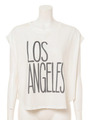 JUNKFOOD Los Angels ドレープTシャツ/Sugar