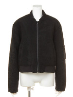 TEDDY BOMBER MA-1/BLK