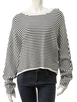 【ECURY】【JJコラボ】ボーダートップス/ブラック