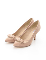 【PURE SOEUR】シアーリボンパンプス/ブルー