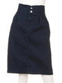 タックデニムスカート�/Indigo