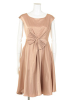 リボンワンピース/ネイビー